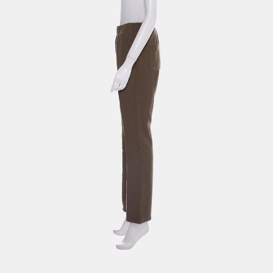 95 New M-size sly Dark Brown polyester/polyester slacks